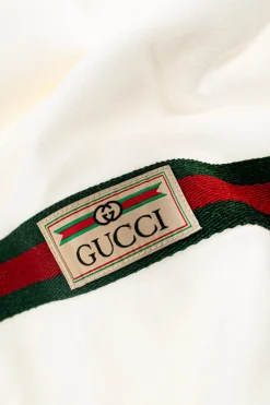 Gucci Kids BIAŁY Koc z logo