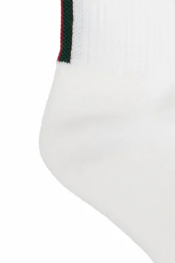 Gucci Kids BIAŁY Skarpety z motywem paska ‘Web’