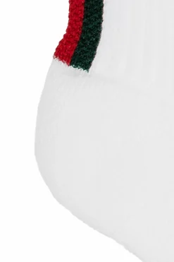 Gucci Kids BIAŁY Skarpety z motywem paska ‘Web’
