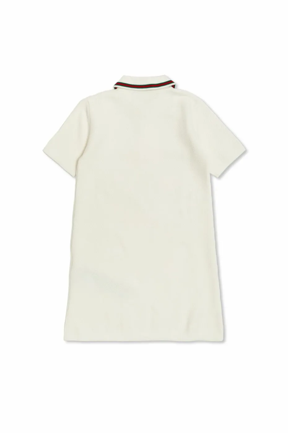 Gucci Kids BIAŁY Sukienka z kołnierzem