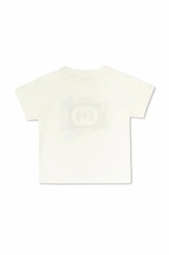 Gucci Kids BIAŁY T-shirt z logo