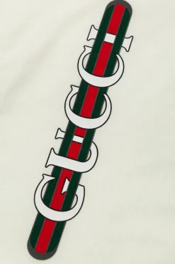 Gucci Kids BIAŁY T-shirt z logo