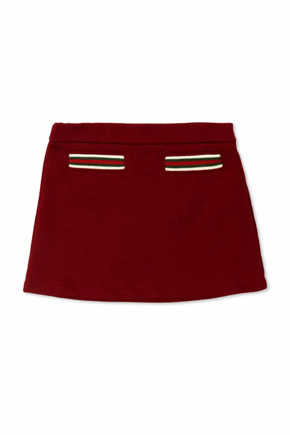 Gucci Kids BORDO Bawełniana spódnica