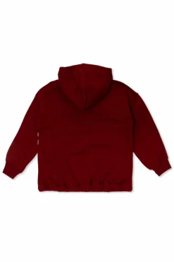 Gucci Kids BORDO Bluza z kapturem