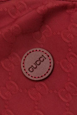 Gucci Kids BORDO Kurtka ze wzorem `GG