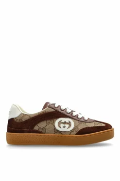 Gucci Kids BRĄZOWY Buty sportowe `G74`