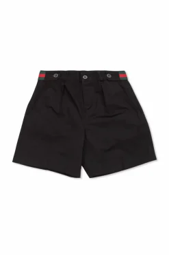 Gucci Kids CZARNY Bawełniane szorty
