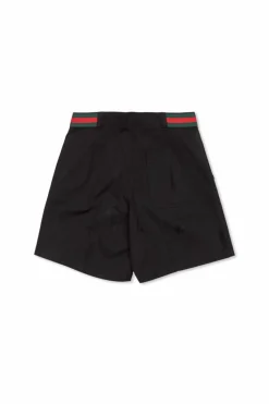 Gucci Kids CZARNY Bawełniane szorty
