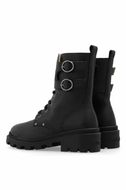Gucci Kids CZARNY Skórzane buty za kostkę