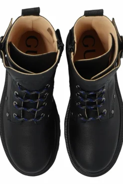Gucci Kids CZARNY Skórzane buty za kostkę