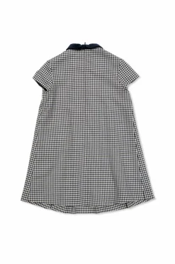 Gucci Kids CZARNY Sukienka ze wzorem w kratę
