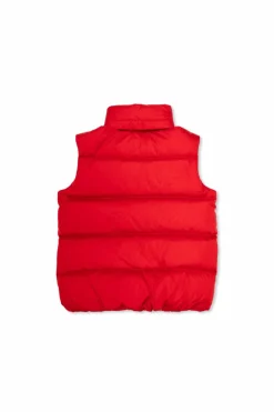 Gucci Kids CZERWONY Kamizelka z logo