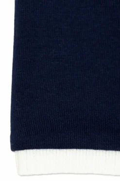 Gucci Kids GRANATOWY Bawełniana sukienka