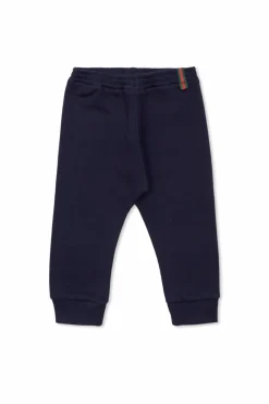 Gucci Kids GRANATOWY Bawełniane spodnie dresowe