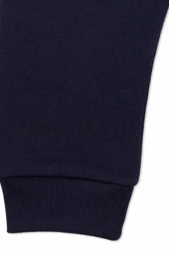 Gucci Kids GRANATOWY Bawełniane spodnie dresowe