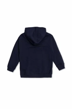 Gucci Kids GRANATOWY Bluza z kapturem