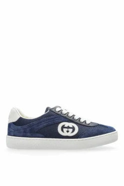 Gucci Kids GRANATOWY Buty sportowe z logo