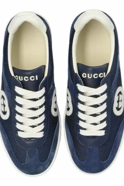Gucci Kids GRANATOWY Buty sportowe z logo