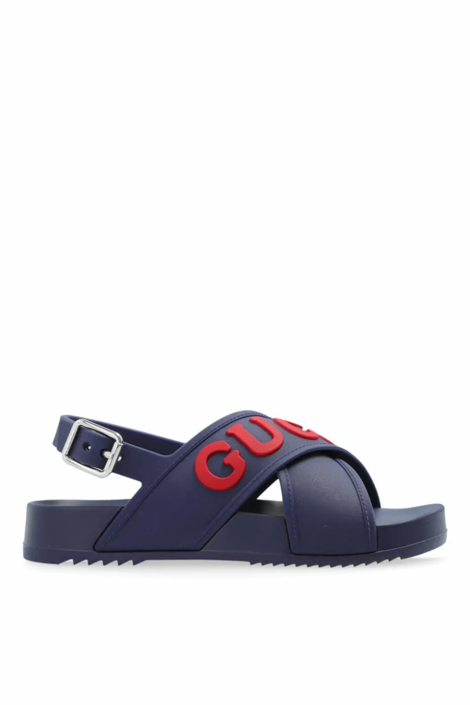 Gucci Kids GRANATOWY Gumowe sandały