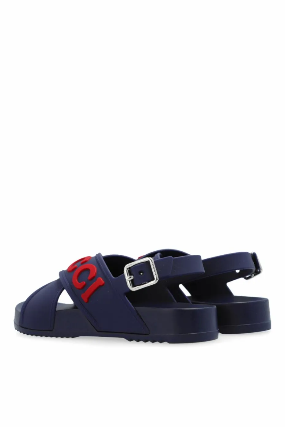 Gucci Kids GRANATOWY Gumowe sandały