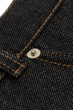 Gucci Kids GRANATOWY Jeansy z zawijanymi nogawkami