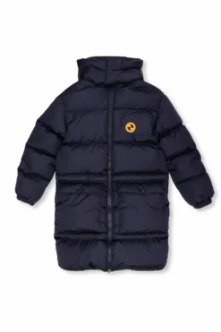 Gucci Kids GRANATOWY Puchowa kurtka