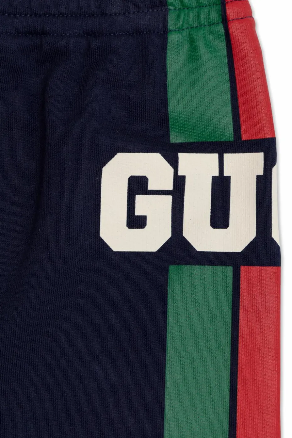 Gucci Kids GRANATOWY Spodnie dresowe