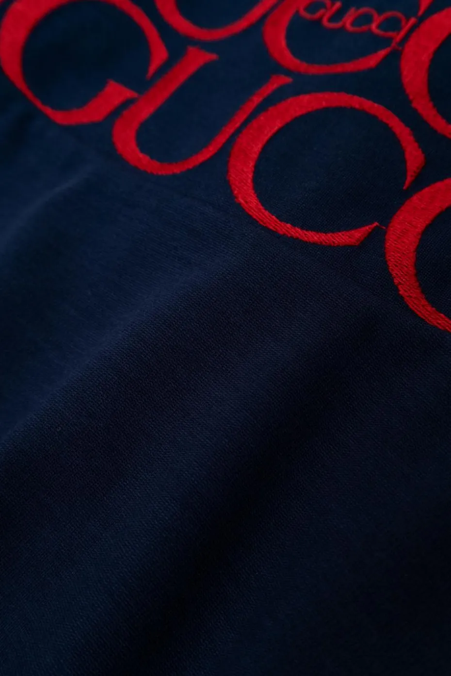Gucci Kids GRANATOWY Sukienka z kapturem