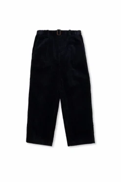 Gucci Kids GRANATOWY Sztruksowe spodnie