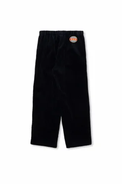 Gucci Kids GRANATOWY Sztruksowe spodnie