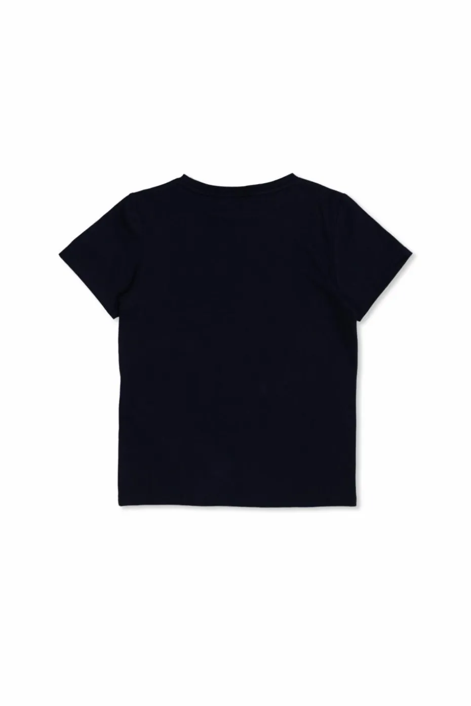Gucci Kids GRANATOWY T-shirt z logo