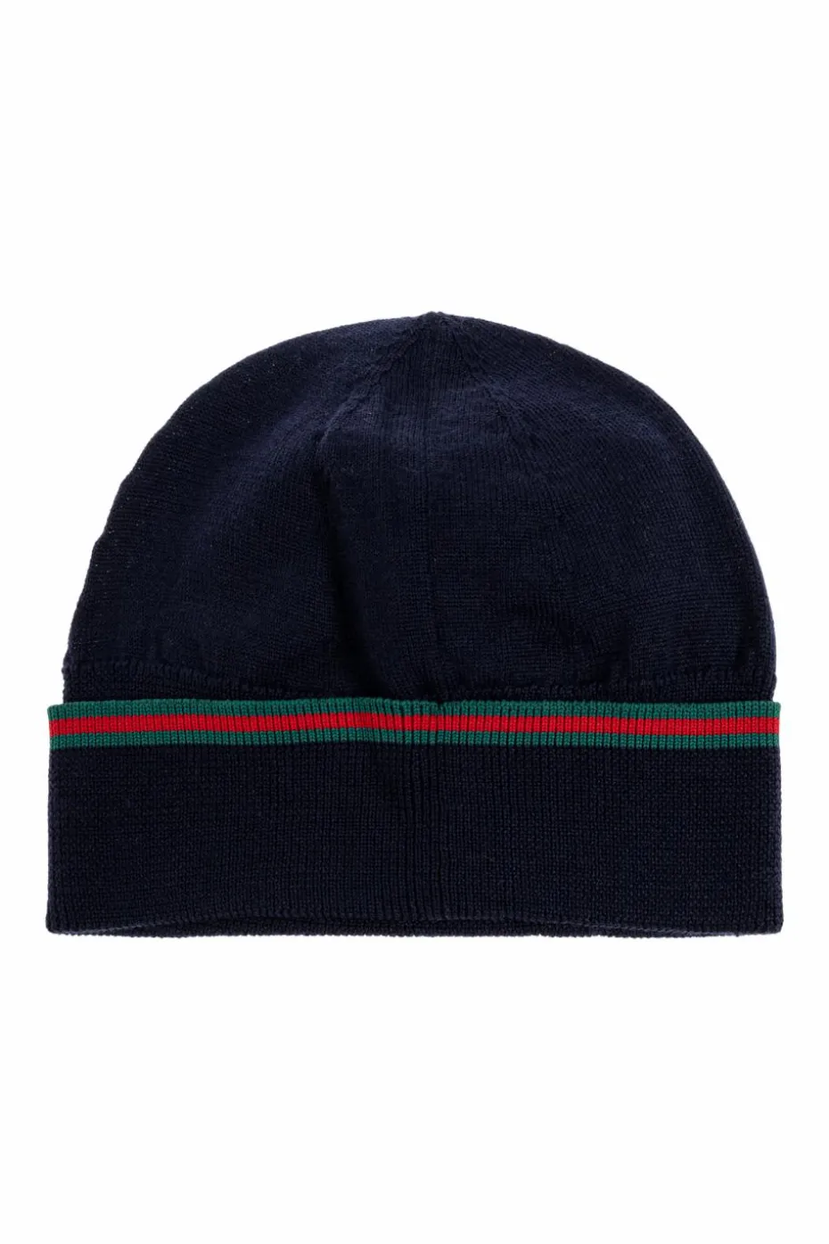 Gucci Kids GRANATOWY Wełniana czapka