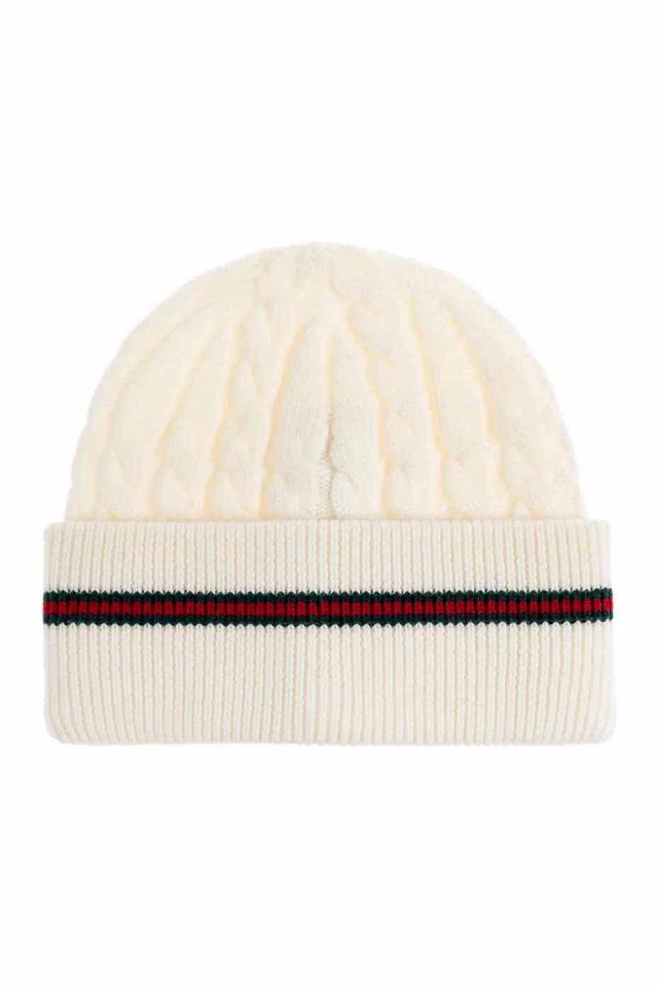 Gucci Kids kremowy Wełniana czapka