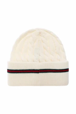 Gucci Kids kremowy Wełniana czapka