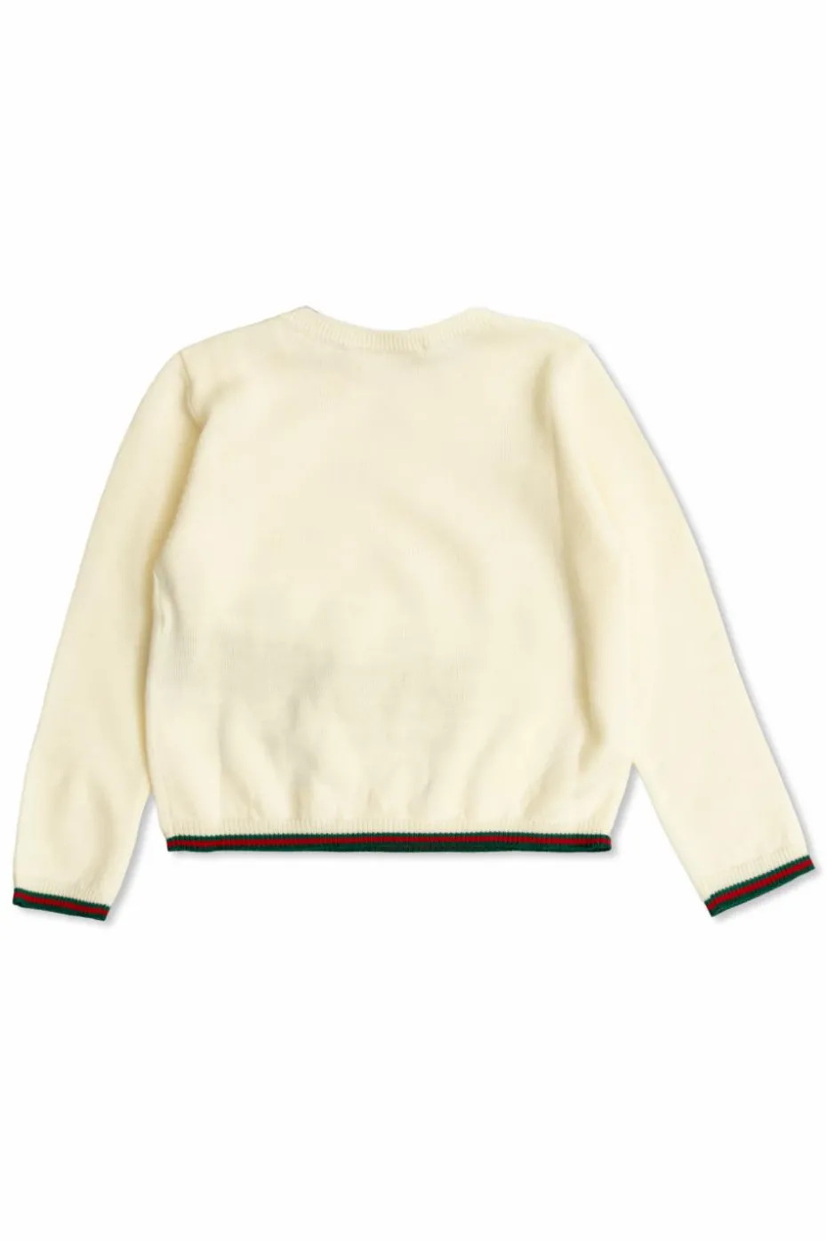 Gucci Kids kremowy Wełniany sweter