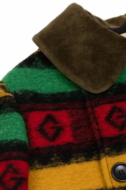 Gucci Kids MULTIKOLOR Płaszcz z logo