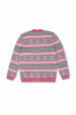 Gucci Kids MULTIKOLOR Wełniany kardigan