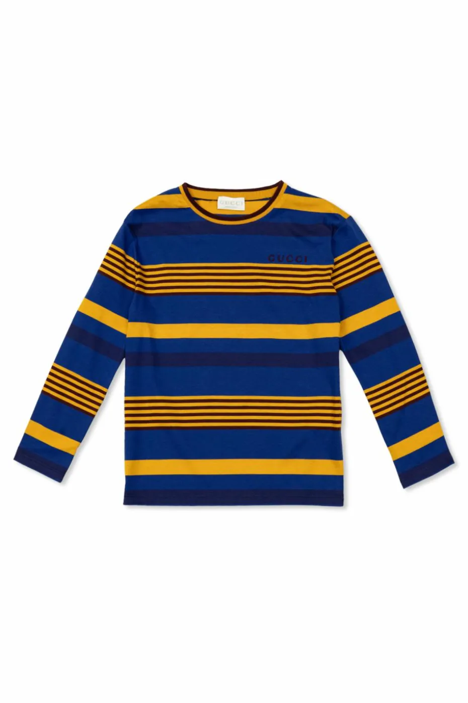 Gucci Kids NIEBIESKI Bawełniany t-shirt