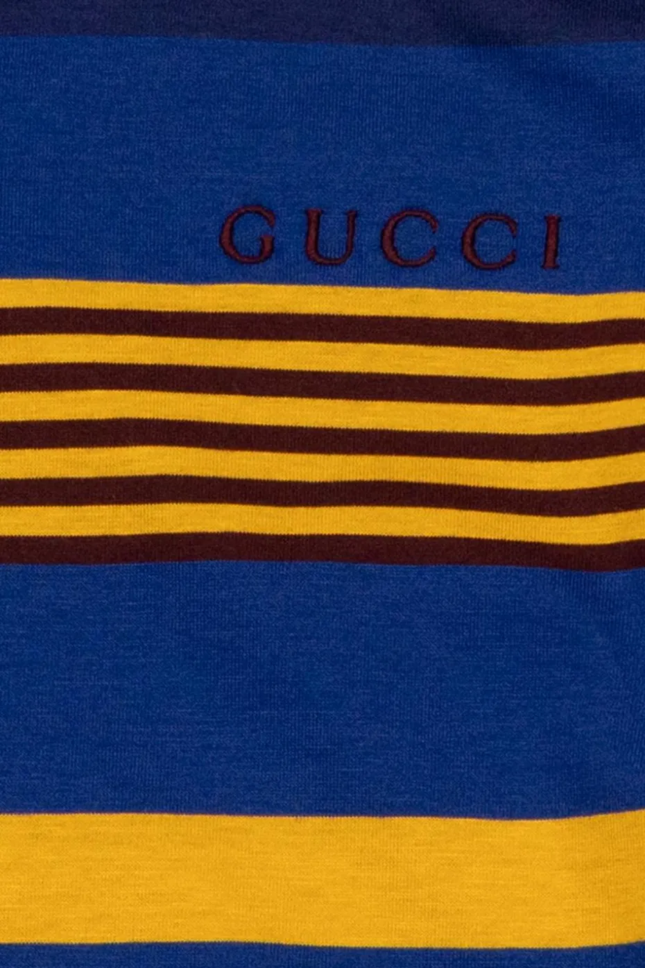 Gucci Kids NIEBIESKI Bawełniany t-shirt