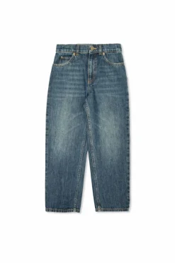 Gucci Kids NIEBIESKI Jeansy z nogawkami o prostym kroju