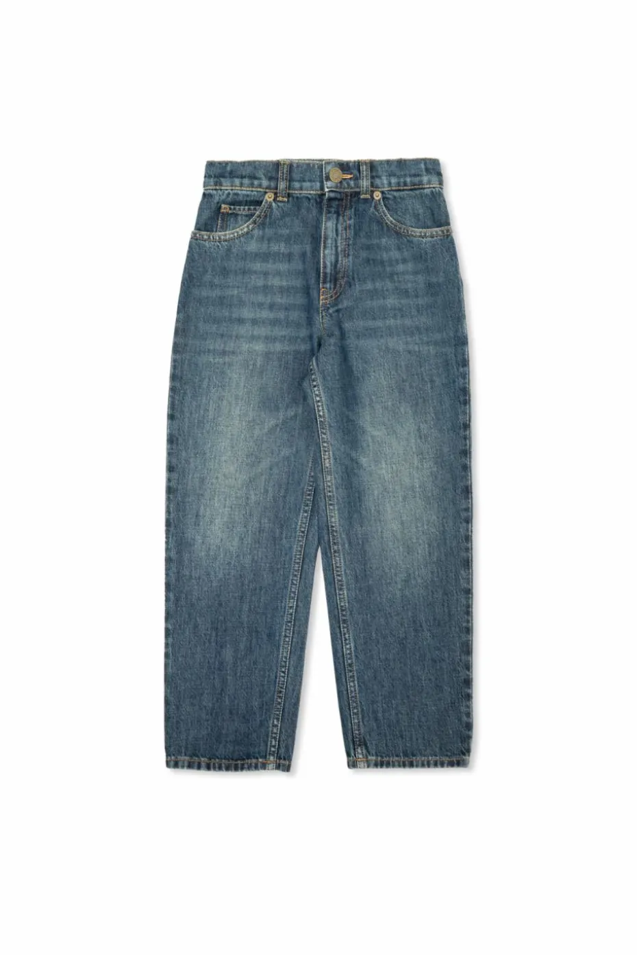 Gucci Kids NIEBIESKI Jeansy z nogawkami o prostym kroju