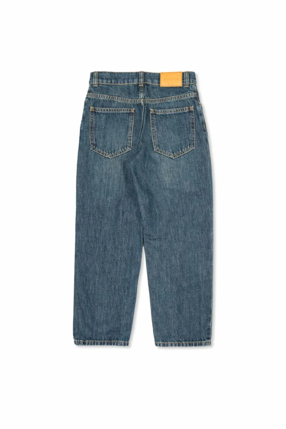 Gucci Kids NIEBIESKI Jeansy z nogawkami o prostym kroju