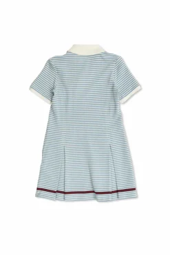 Gucci Kids NIEBIESKI Sukienka z wzorem w paski