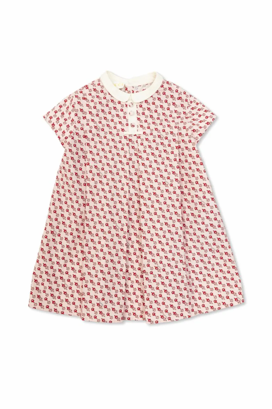 Gucci Kids RÓŻOWY Bawełniana sukienka