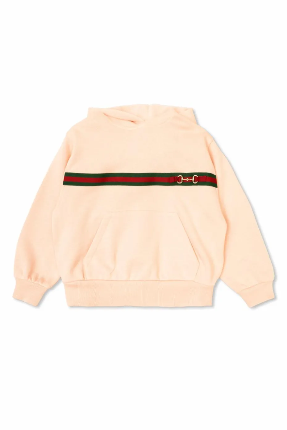 Gucci Kids RÓŻOWY Bluza z kapturem