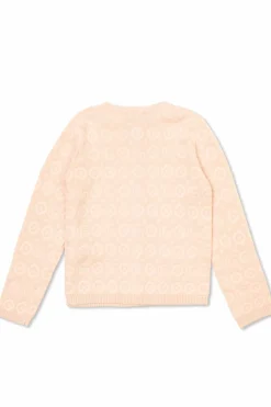Gucci Kids RÓŻOWY Kardigan ze wzorem `GG`