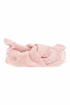 Gucci Kids RÓŻOWY Opaska z monogramem