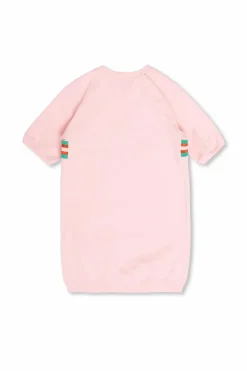 Gucci Kids RÓŻOWY Sukienka z logo