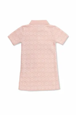 Gucci Kids RÓŻOWY Sukienka ze wzorem `GG`