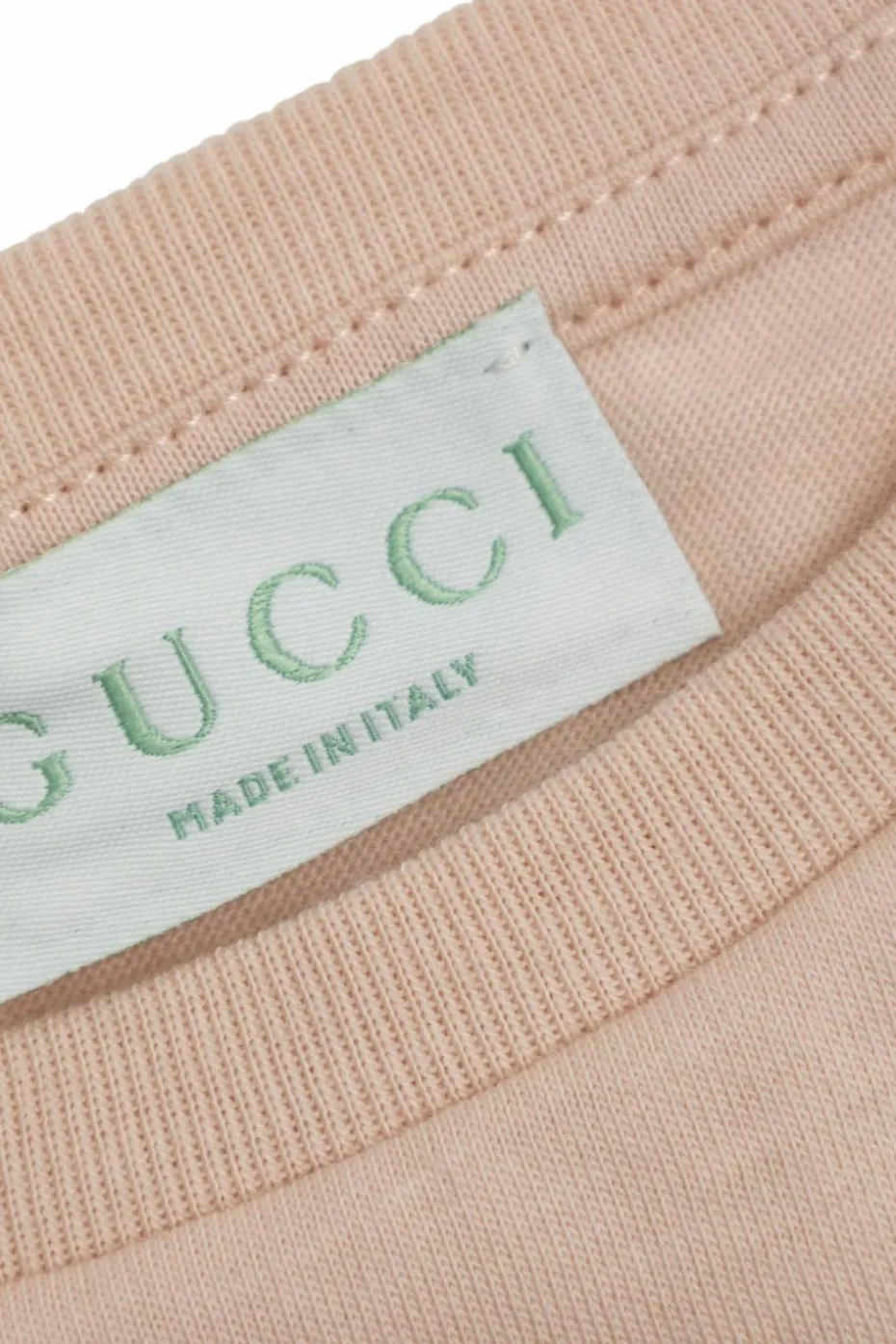 Gucci Kids RÓŻOWY T-shirt z logo